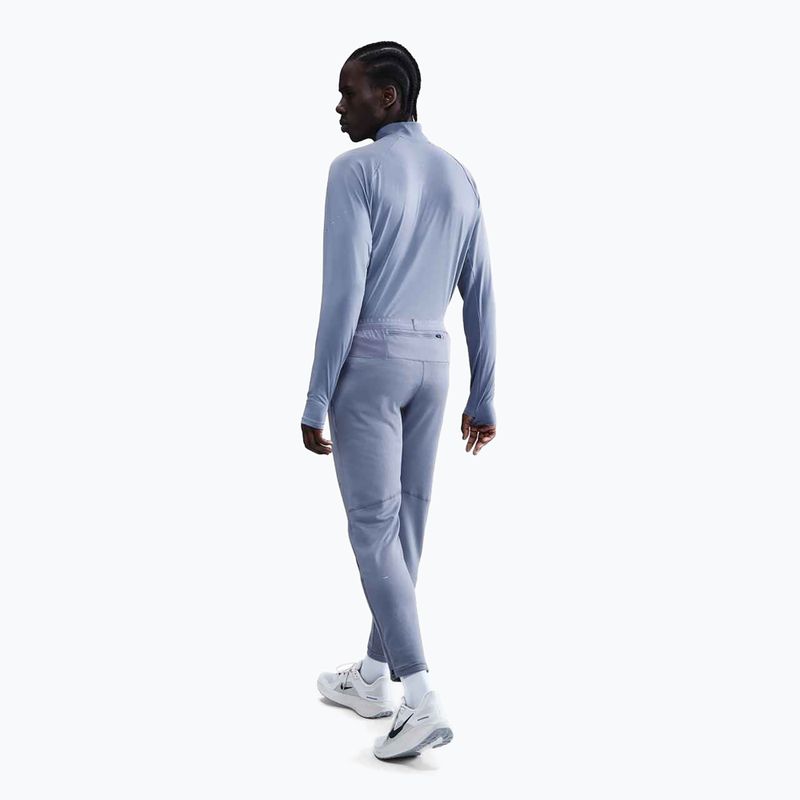 Hanorac de alergare pentru bărbați Nike Stride 1/4 Zip Dri-Fit world indigo 3