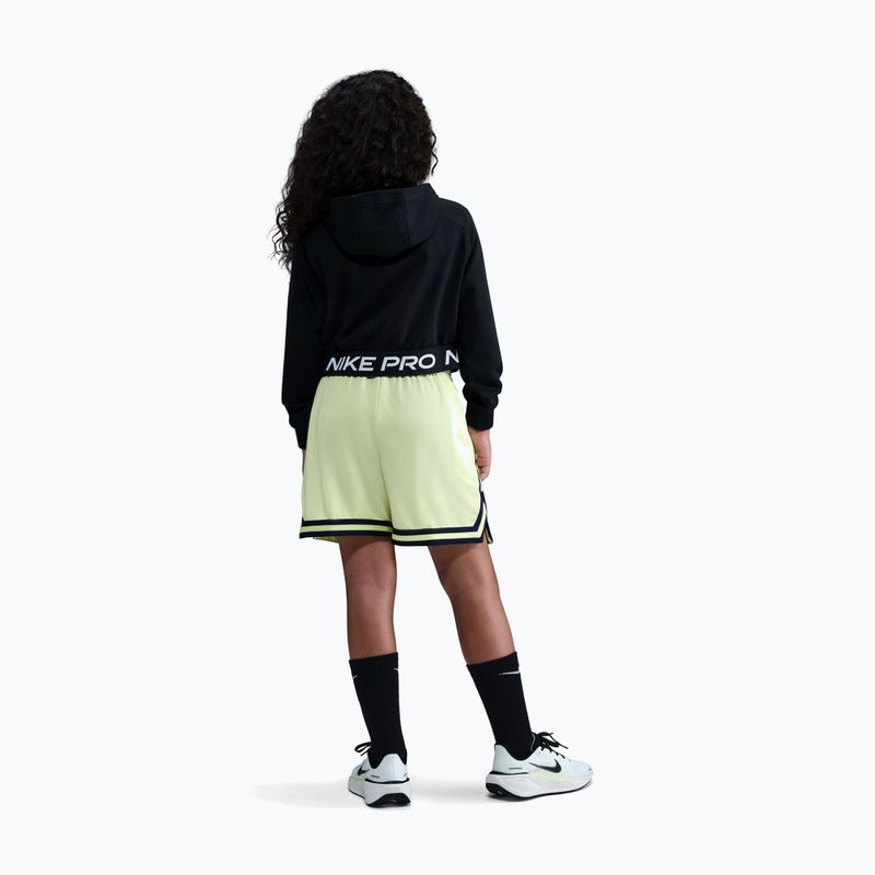 Bluză pentru copii Nike Pro Fleece black/black/black/white 3