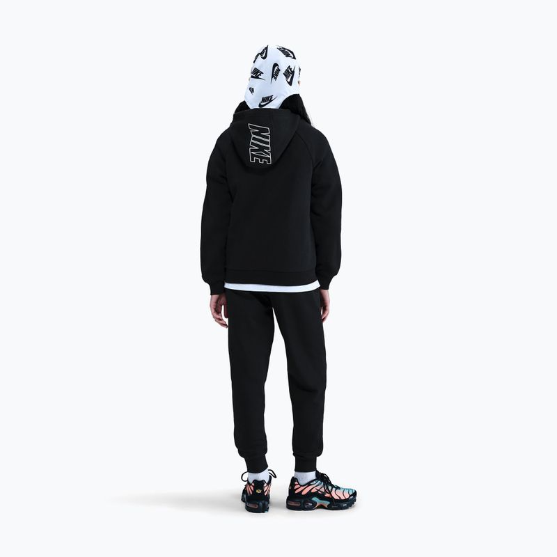 Trening pentru copii Nike Sportswear Club Fleece Hooded black/black/white/white 6