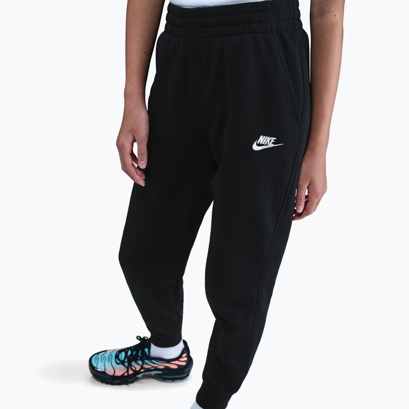Trening pentru copii Nike Sportswear Club Fleece Hooded black/black/white/white 7