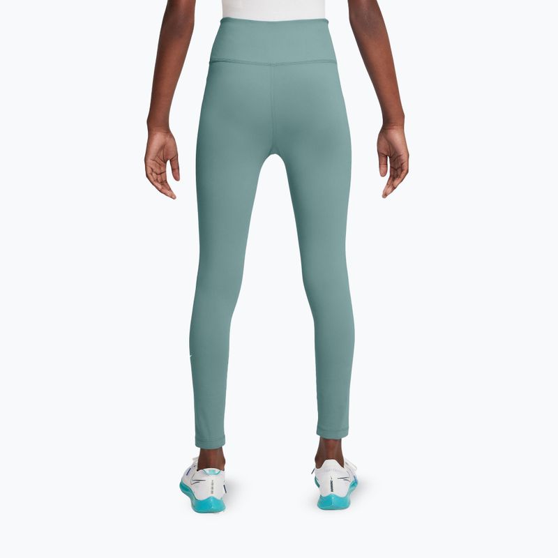 Colanți pentru copii Nike One Dri-Fit High-Waisted cannon/white 3