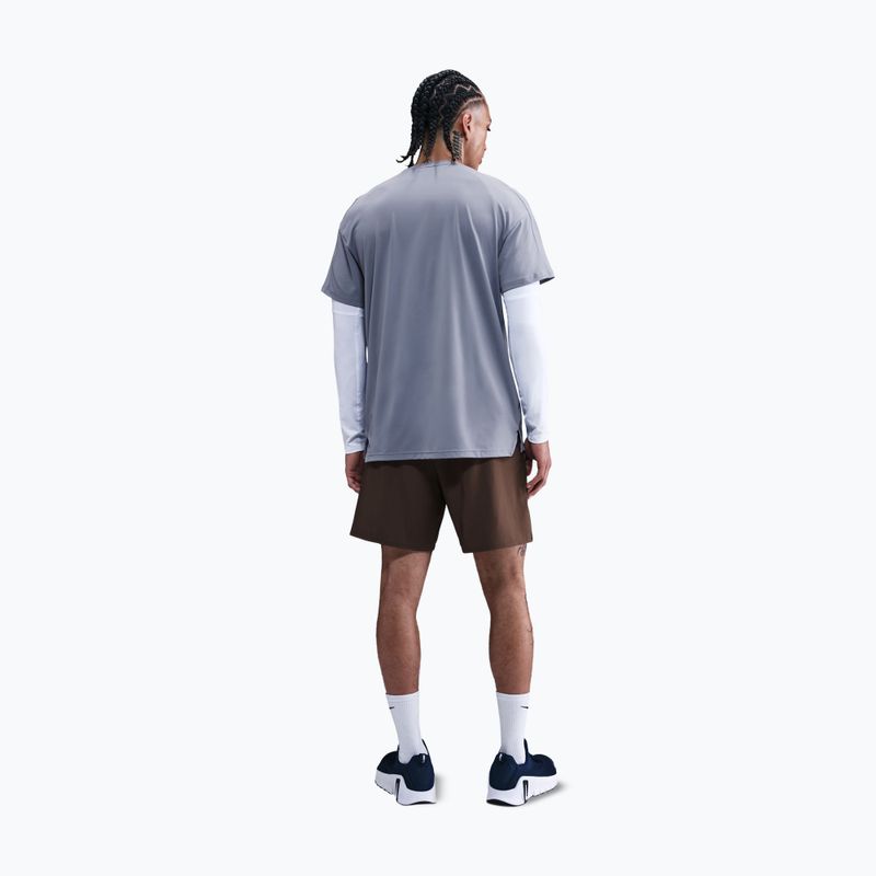 Pantaloni scurți de antrenament pentru bărbați Nike Unlimited baroque brown/black/baroque brown 3