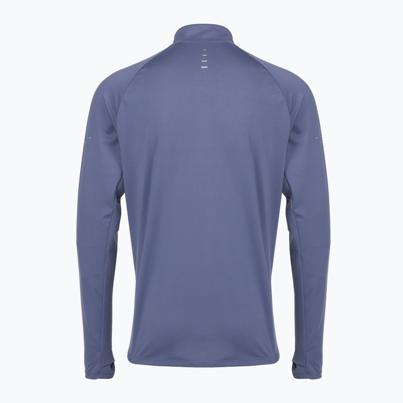 Hanorac de alergare pentru bărbați Nike Stride 1/4 Zip Dri-Fit world indigo 8