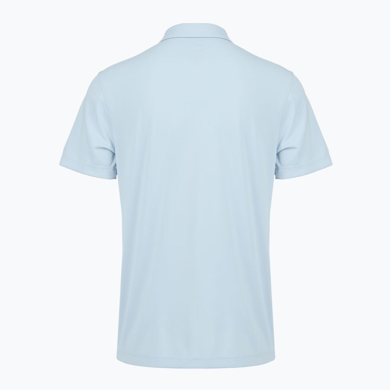 Tricou de tenis pentru bărbați Nike Court Dri-Fit Polo Solid celestine blue / black 8