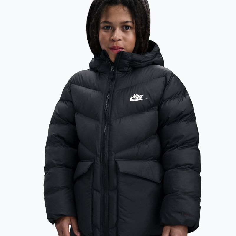 Palton căptușit pentru copii Nike Sportswear All Day Play black/white 7