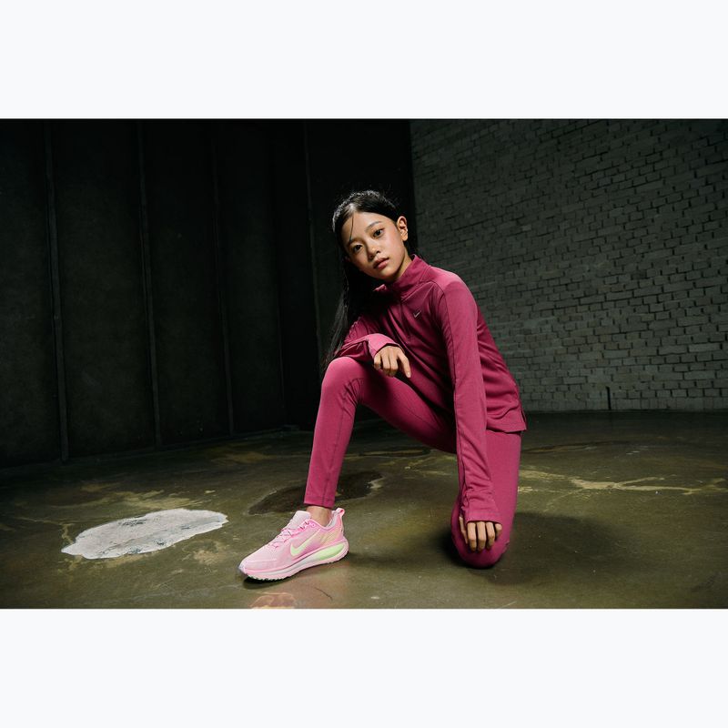 Colanți pentru copii Nike One Dri-Fit High-Waisted sweet beet/white 9