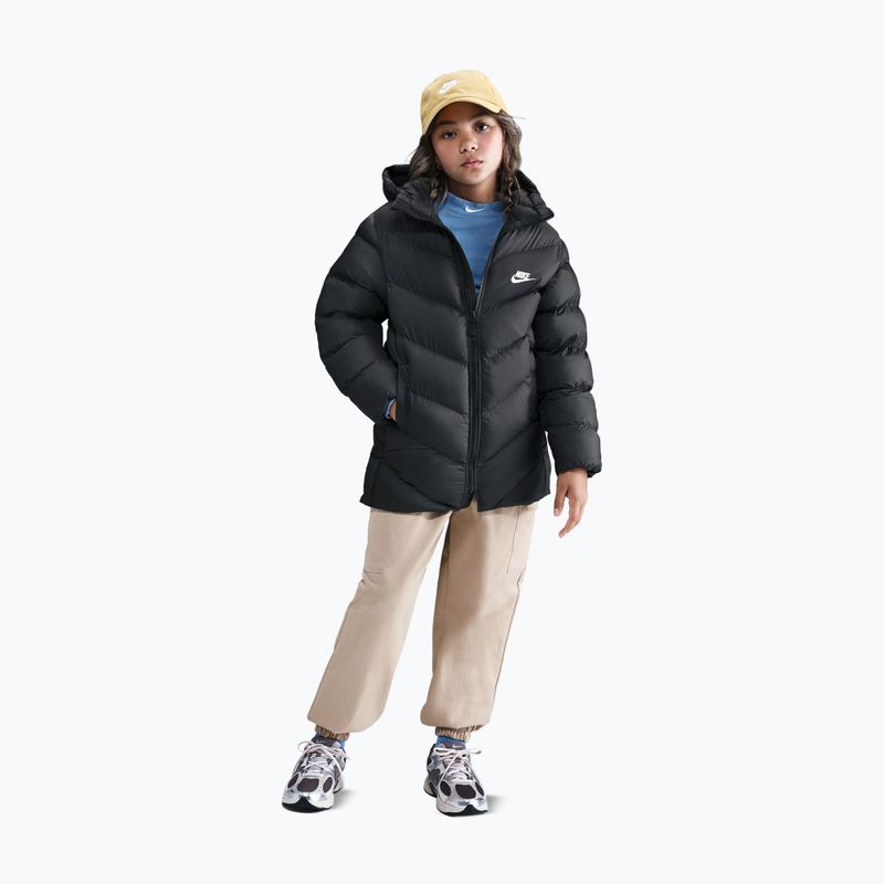 Geacă izolată pentru copii Nike Sportswear All Day Play black/white 3