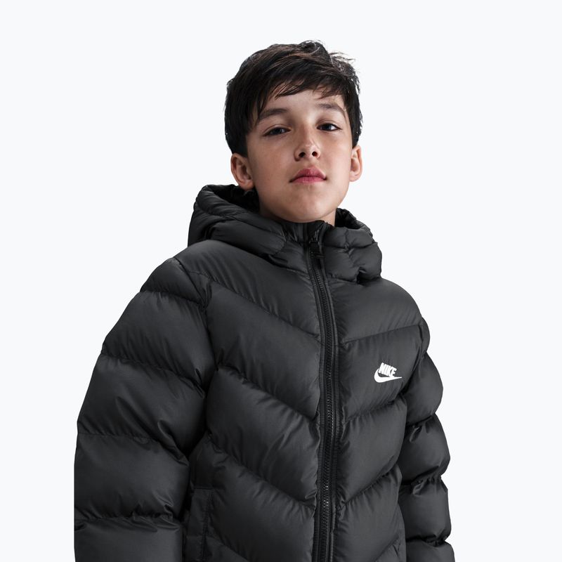 Geacă izolată pentru copii Nike Sportswear All Day Play black/white 6