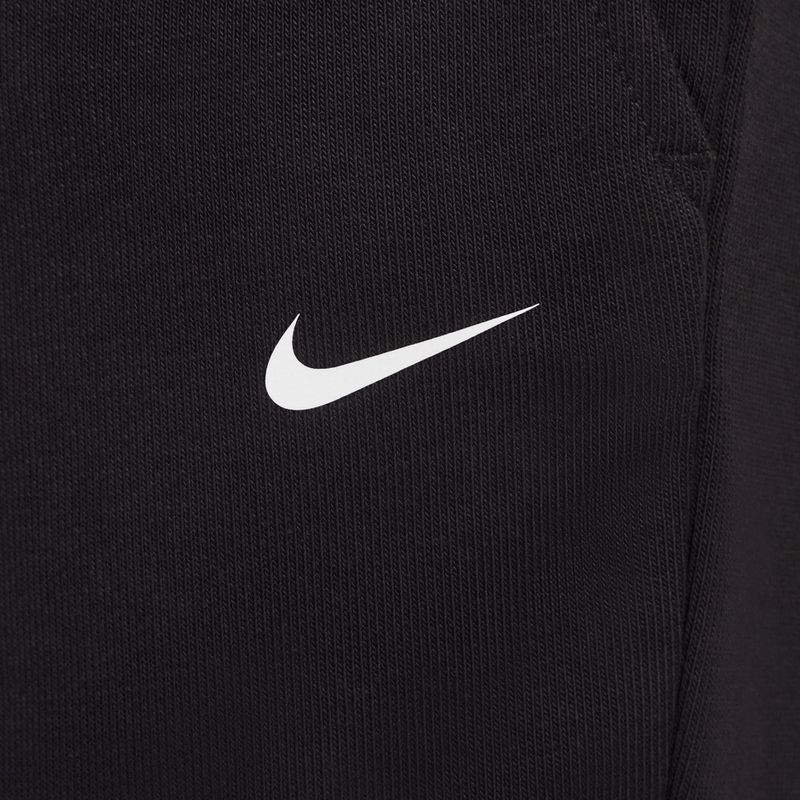 Pantaloni pentru copii Nike Pro Fleece black/black/black/white 7