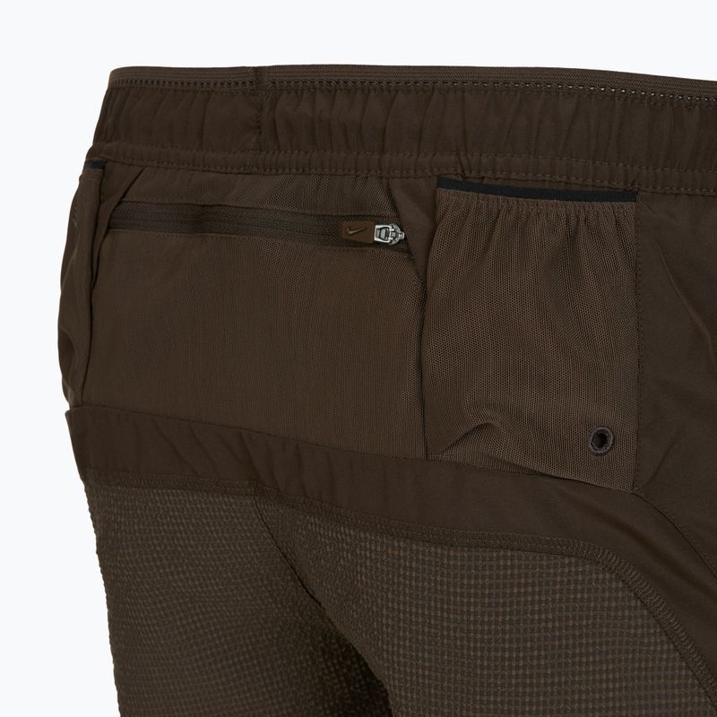 Pantaloni scurți de alergare pentru bărbați Nike Run Dri-Fit 5" baroque brown / black 9
