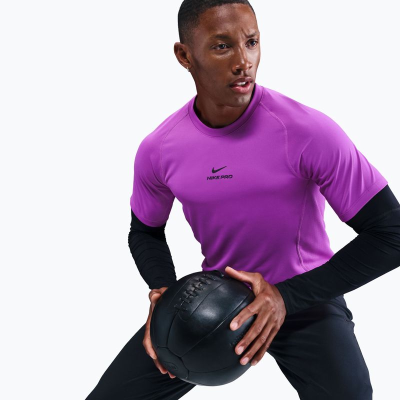 Tricou de antrenament pentru bărbați Nike Pro Training Dri-Fit vivid purple/black 6