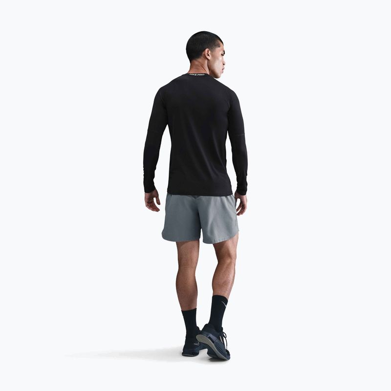 Pantaloni scurți pentru bărbați Nike Pro Training Dri-Fit 6" smoke grey/black 3