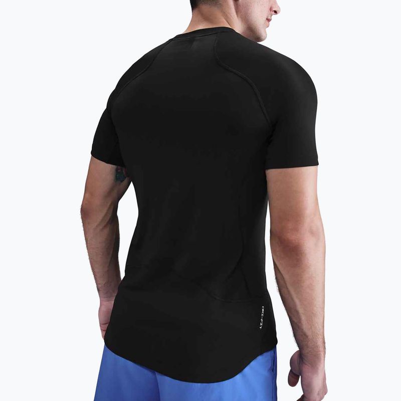 Tricou de antrenament pentru bărbați Nike Pro Training Dri-Fit black/white 3