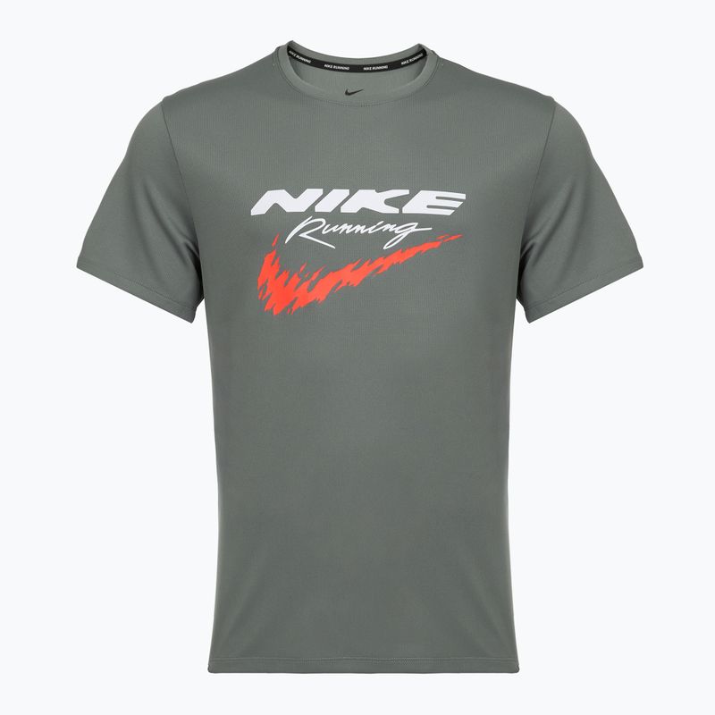 Tricou de alergare pentru bărbați Nike Miler Dri-Fit UV smoke grey 6