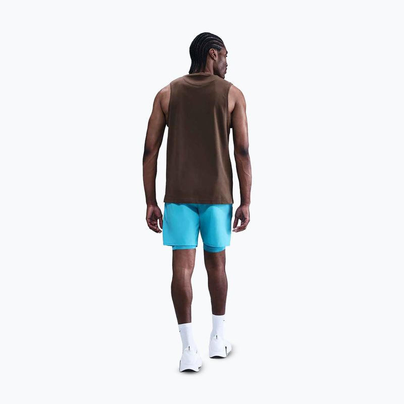 Tricou pentru bărbați Nike Primary Dri-Fit Versatile baroque brown/baroque brown 3