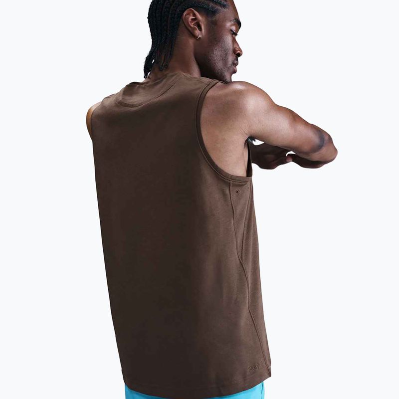 Tricou pentru bărbați Nike Primary Dri-Fit Versatile baroque brown/baroque brown 4