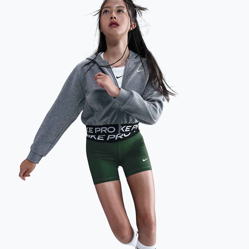 Pantaloni scurți pentru copii Nike Pro comet fir/white 6