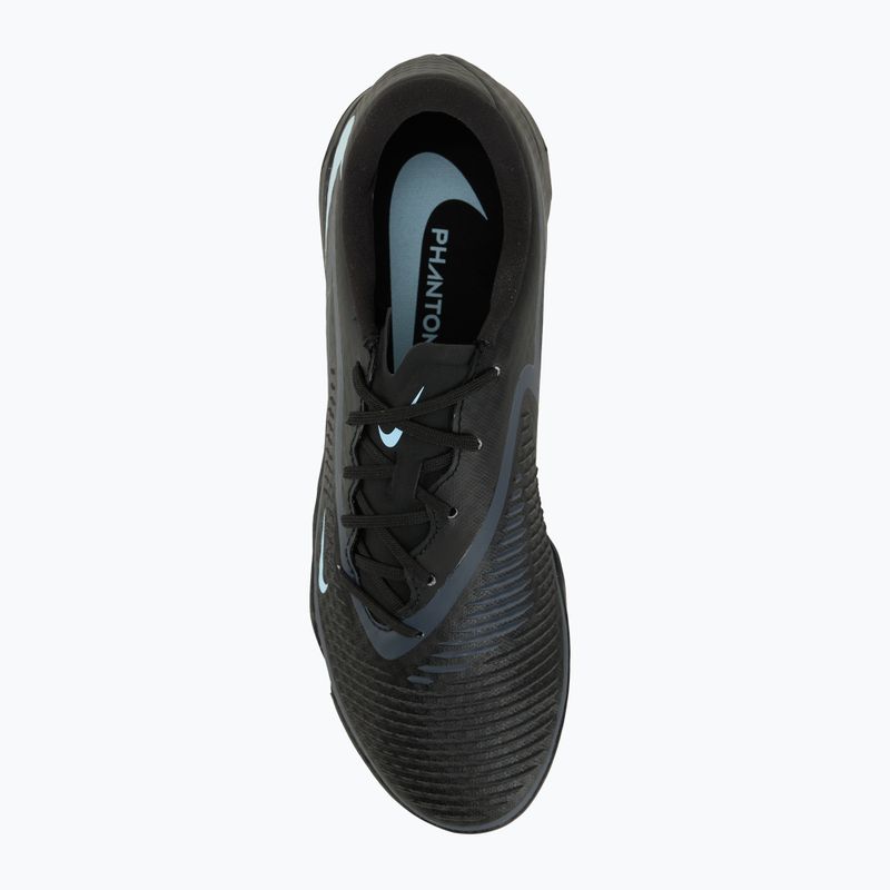 Încălțăminte de fotbal pentru bărbați Nike Phantom 6 Low Academy TF black/black 5