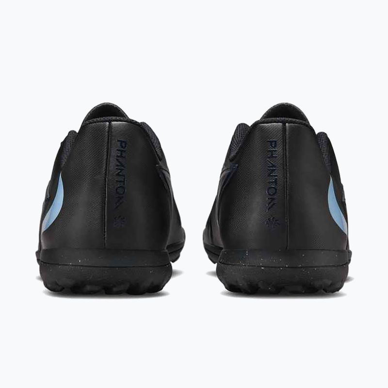 Încălțăminte de fotbal pentru bărbați Nike Phantom 6 Low Club TF black/black 4
