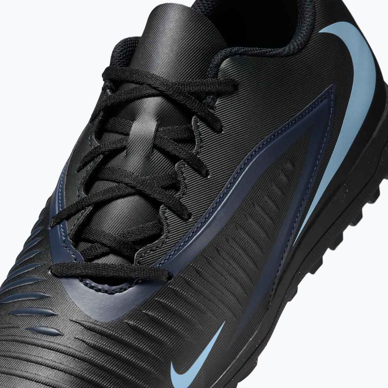 Încălțăminte de fotbal pentru bărbați Nike Phantom 6 Low Club TF black/black 7
