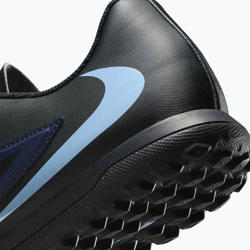 Încălțăminte de fotbal pentru bărbați Nike Phantom 6 Low Club TF black/black 8