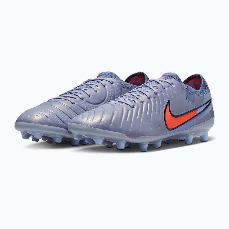 Încălțăminte de fotbal pentru bărbați Nike Tiempo Legend 10 Elite AG-Pro black eclipse/black blue eclipse/black 3