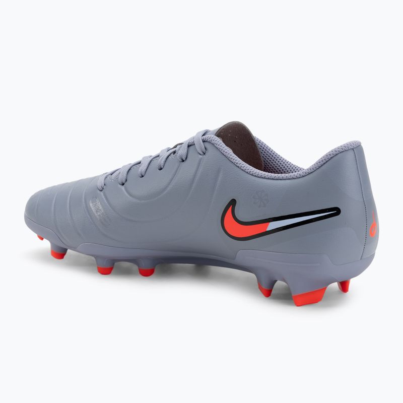 Încălțăminte de fotbal pentru bărbați Nike Tiempo Legend 10 Club FG/MG blue eclipse/black 3