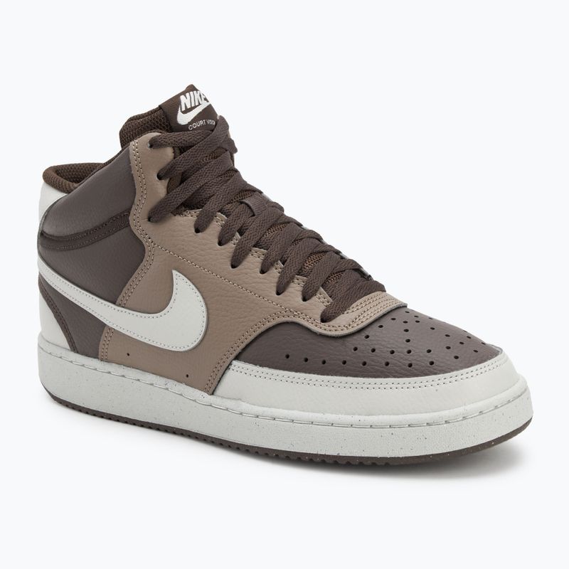 Încălțăminte pentru bărbați Nike Court Vision Mid Next Nature baroque brown/mink brown/light bone