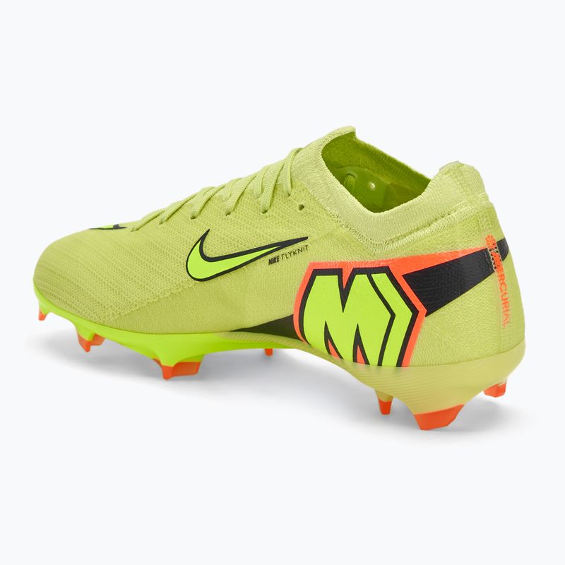 Încălțăminte de fotbal pentru bărbați Nike Mercurial Vapor 16 Pro FG limelight/hyper crimson/volt 3
