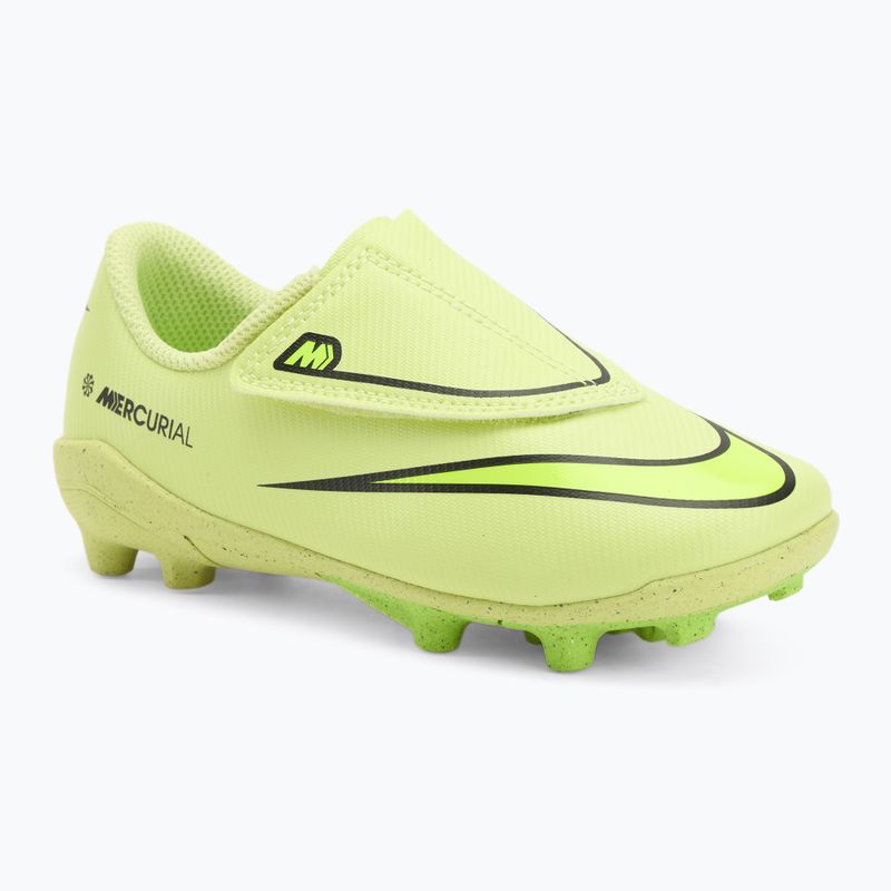 Încălțăminte de fotbal pentru copii Nike Mercurial Vapor 16 Club FG/MG Limelight/Hyper Crimson/Volt
