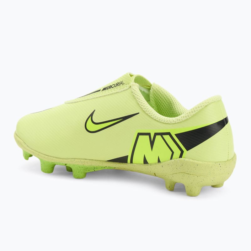 Încălțăminte de fotbal pentru copii Nike Mercurial Vapor 16 Club FG/MG Limelight/Hyper Crimson/Volt 3