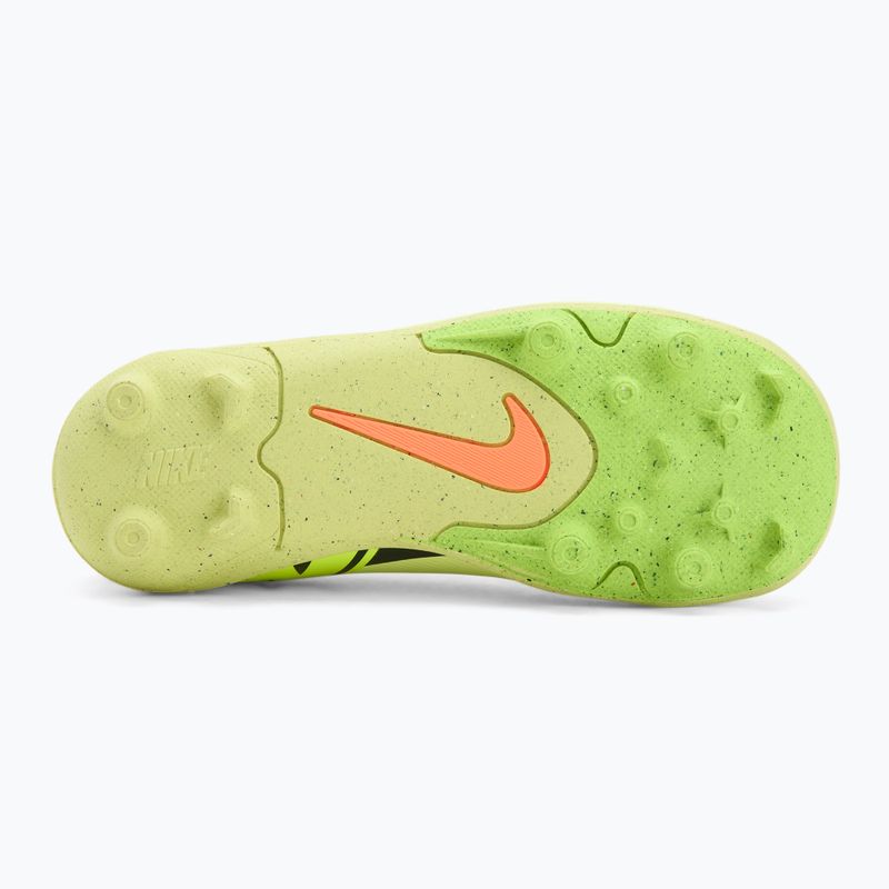 Încălțăminte de fotbal pentru copii Nike Mercurial Vapor 16 Club FG/MG Limelight/Hyper Crimson/Volt 4