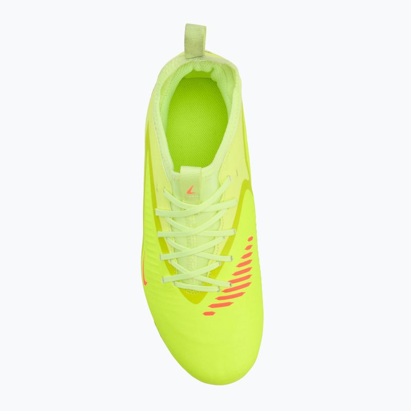 Ghete de fotbal pentru copii Nike Phantom 6 Low Academy FG/MG Jr hyper crimson/limelight/black 5