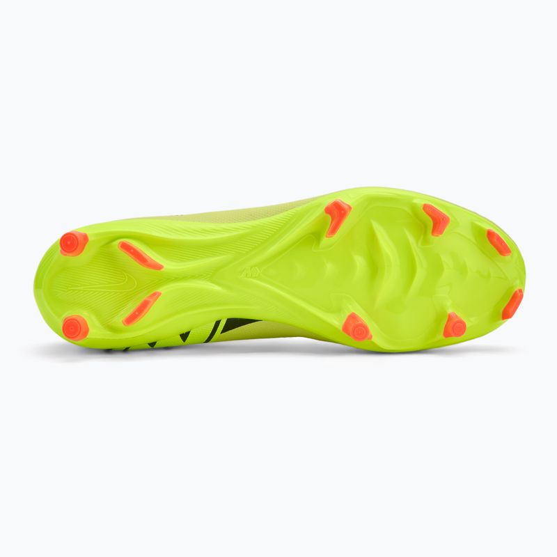 Încălțăminte de fotbal pentru bărbați Nike Mercurial Vapor 16 Academy MG limelight/hyper crimson/volt 4