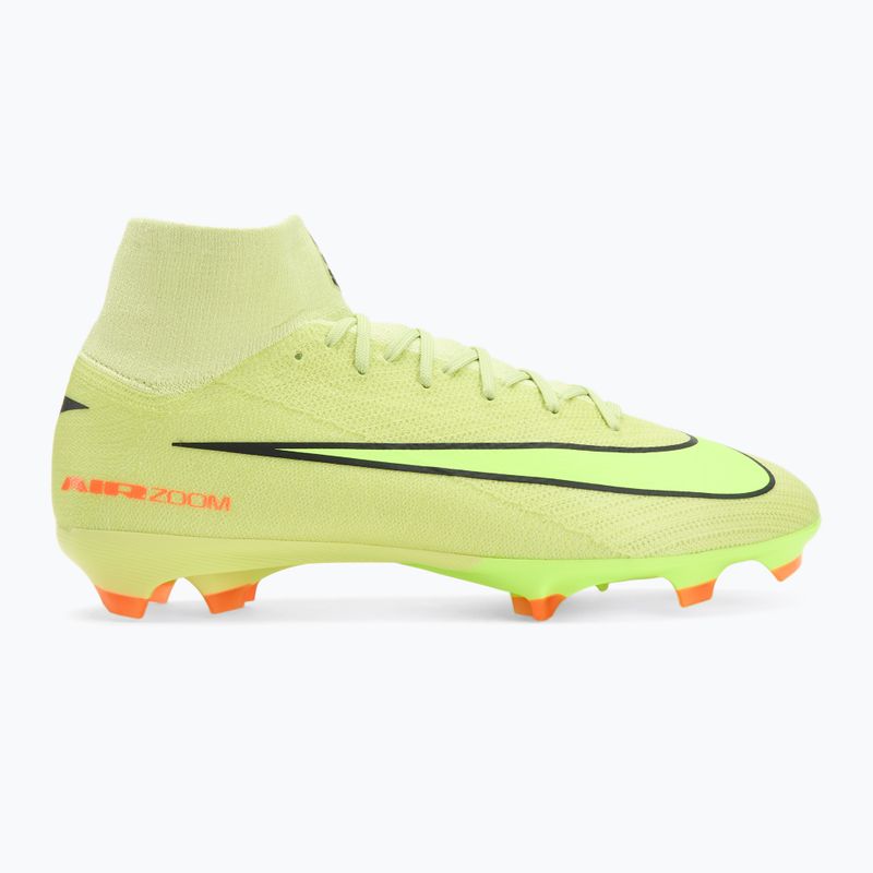 Încălțăminte de fotbal pentru bărbați Nike Mercurial Superfly 10 Pro FG Limelight/Hyper Crimson/Volt 2