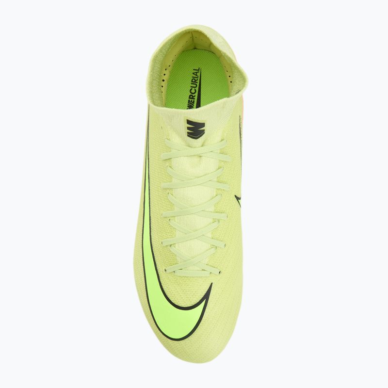 Încălțăminte de fotbal pentru bărbați Nike Mercurial Superfly 10 Pro FG Limelight/Hyper Crimson/Volt 5