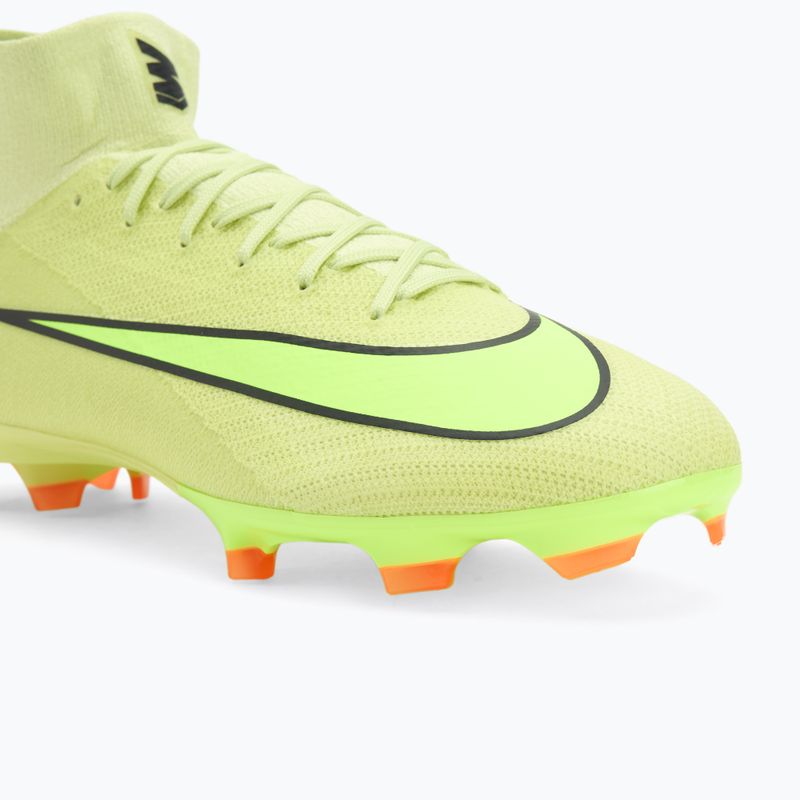 Încălțăminte de fotbal pentru bărbați Nike Mercurial Superfly 10 Pro FG Limelight/Hyper Crimson/Volt 7