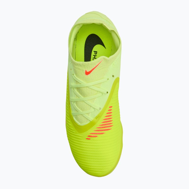 Ghete de fotbal pentru copii Nike Phantom 6 Low Pro FG/MG hyper crimson/limelight/black 5