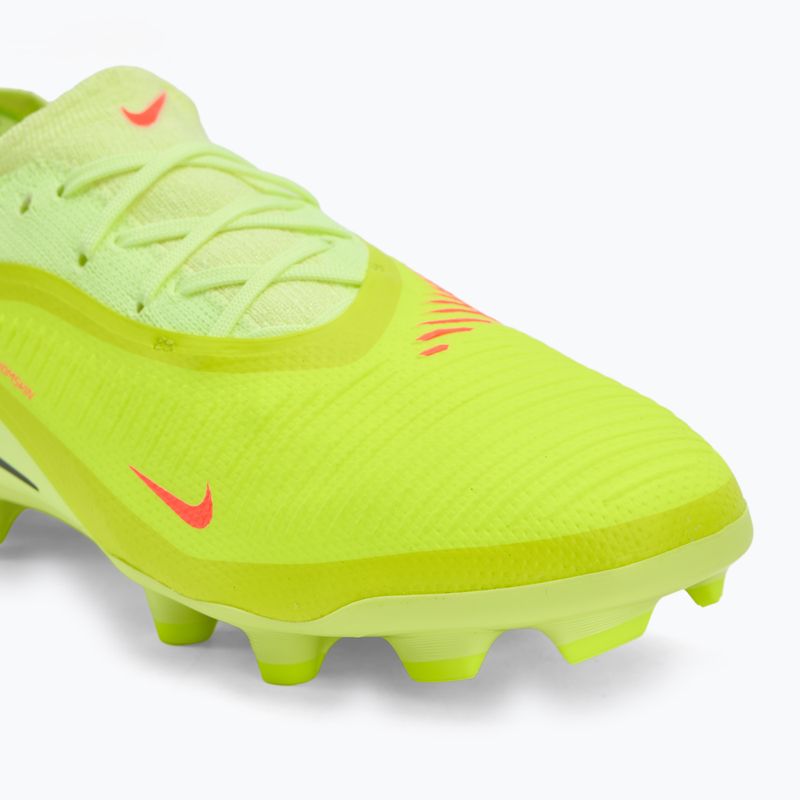 Ghete de fotbal pentru copii Nike Phantom 6 Low Pro FG/MG hyper crimson/limelight/black 7