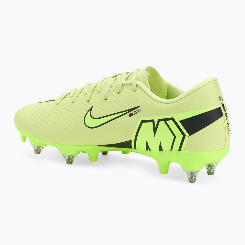Ghete de fotbal pentru bărbați Nike Mercurial Vapor 16 Academy SG-Pro limelight/hyper crimson/volt 3