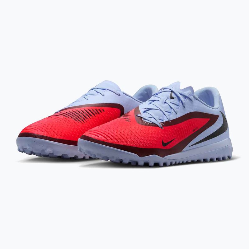 Încălțăminte de fotbal pentru bărbați Nike Phantom 6 Low Academy TF royal tint/bright crimson 3