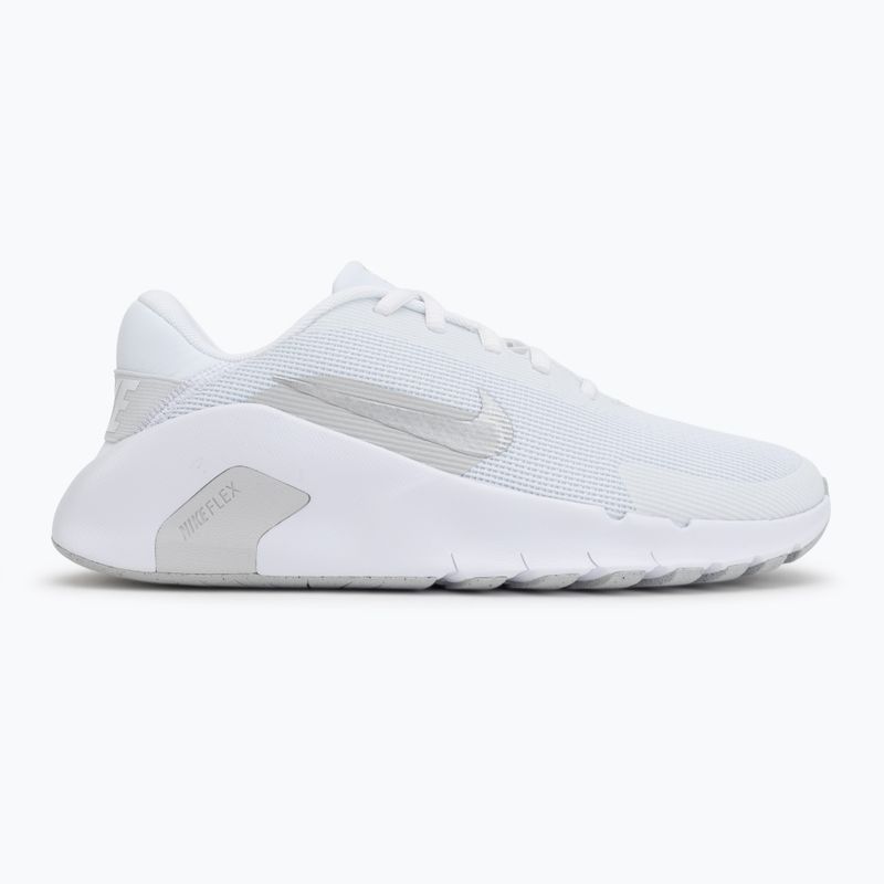 Încălțăminte de antrenament pentru femei Nike Flex Train white/photon dust/metallic silver 2