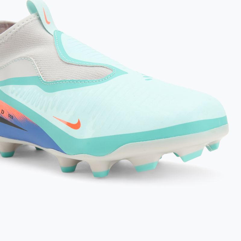 Încălțăminte de fotbal pentru copii Nike United Phantom 6 High Academy Jr FG/MG pistachio frost/hyper orange 7