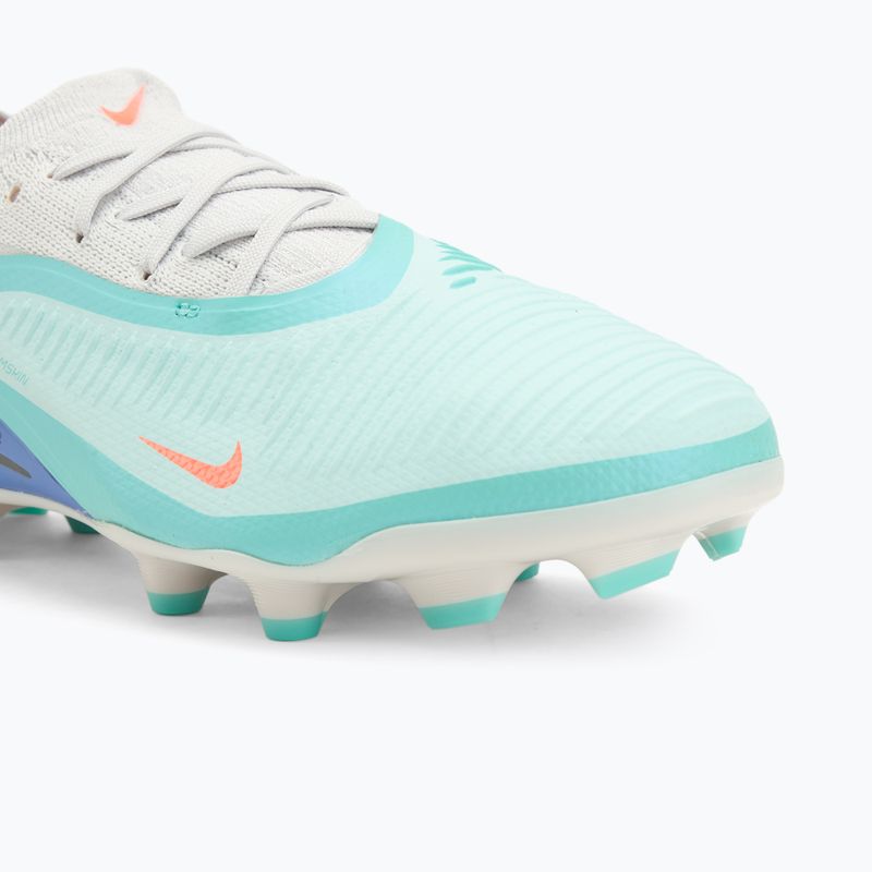 Încălțăminte de fotbal pentru bărbați Nike United Phantom 6 Low Pro Jr FG/MG pistachio frost/hyper orange 7