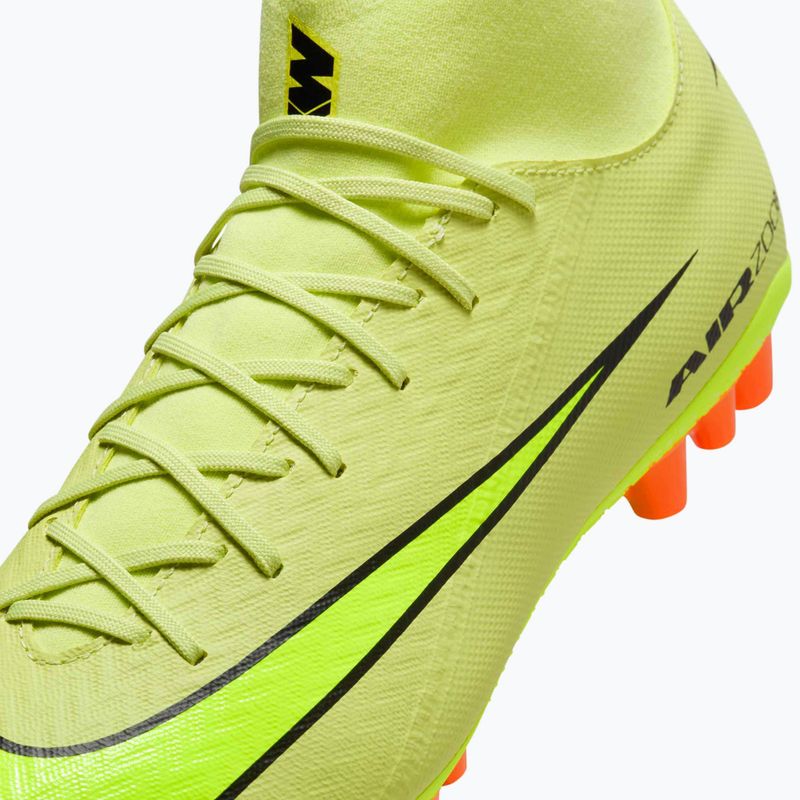 Ghete de fotbal pentru bărbați Nike Mercurial Superfly 10 Academy AG limelight/hyper crimson/volt 7