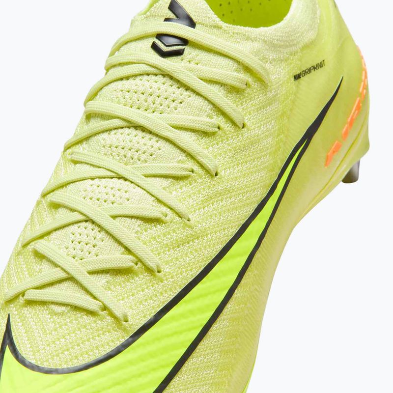 Încălțăminte de fotbal pentru bărbați Nike Mercurial Vapor 16 Elite SG Limelight/Hyper Crimson/Volt 8