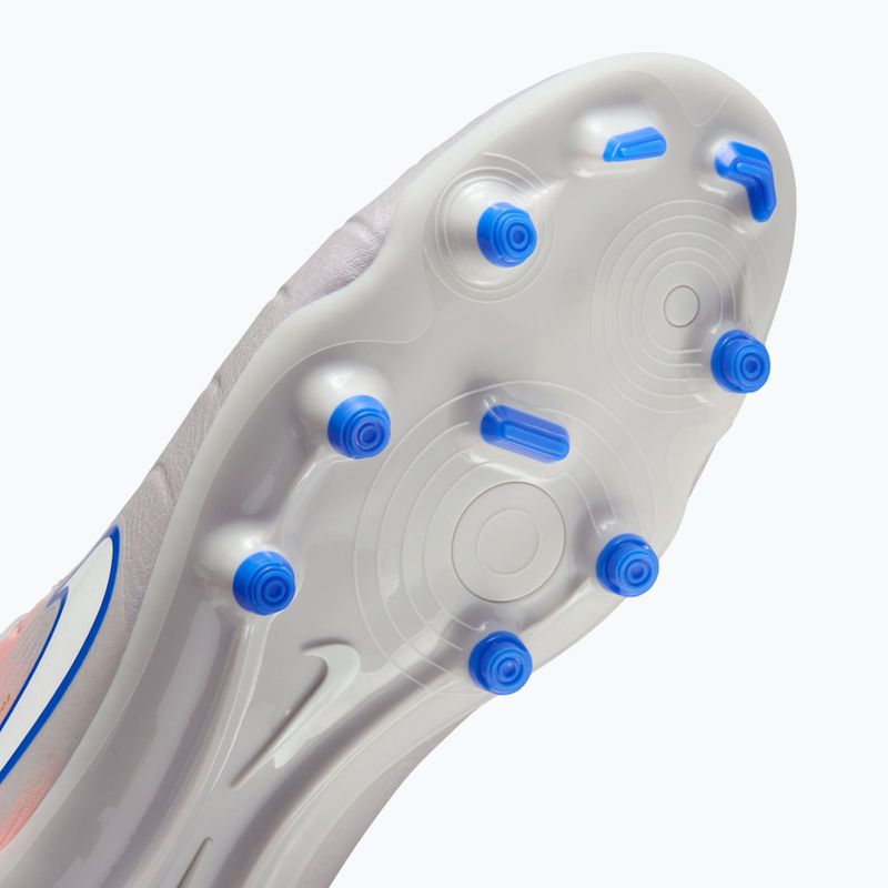 Încălțăminte de fotbal pentru bărbați Nike United Tiempo Legend 10 Academy FG/MG Vast Grey/Racer Blue 10