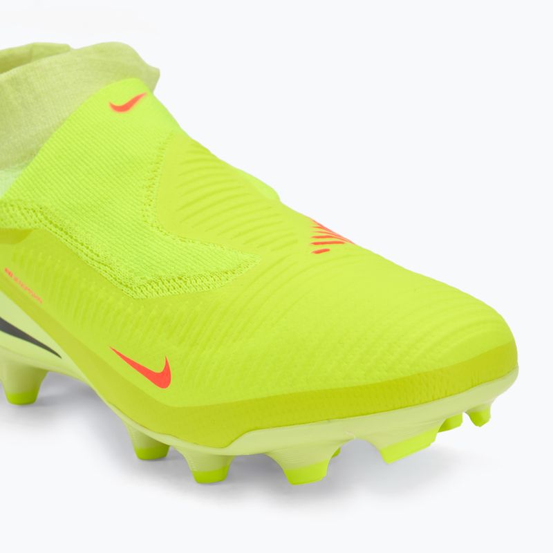 Ghete de fotbal pentru bărbați Nike Phantom 6 High Pro FG hyper crimson/limelight/black 7