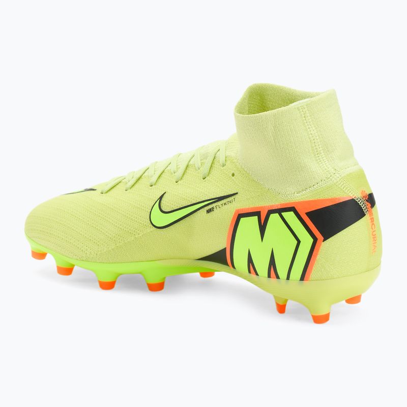 Ghete de fotbal pentru bărbați Nike Mercurial Superfly 10 Pro AG-Pro limelight/hyper crimson/volt 3