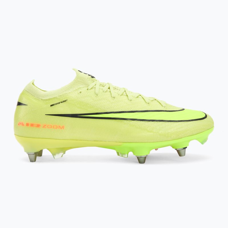 Încălțăminte de fotbal pentru bărbați Nike Mercurial Vapor 16 Elite SG Limelight/Hyper Crimson/Volt 2